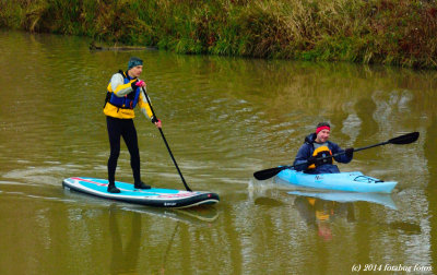 Paddling The Canal