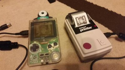 Gameboy Pocket, camera and printer