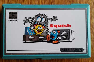 Nintendo Game and Watch - Squish closed