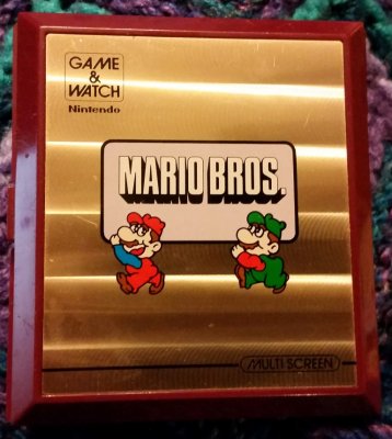 Nintendo Game and Watch - Mario Bros closed