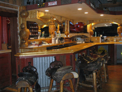 Parkfield Cafe Interior -- Bar Stools