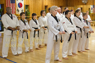 ABBA Taekwondo 2nd Degree Black Belt Test