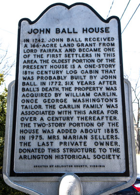 John Ball House in Arlington