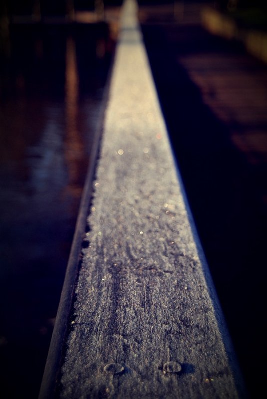 A sharp frost...