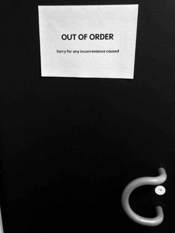 In convenience...