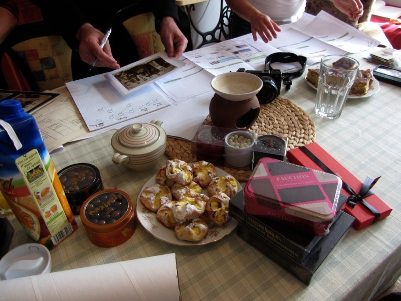 and Věra has prepared lunch and kolče to feed the entire clan!