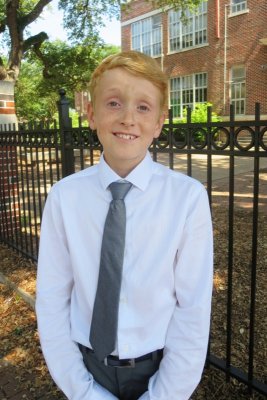Andrew's graduation, West University Elementary School, May 28, 2014