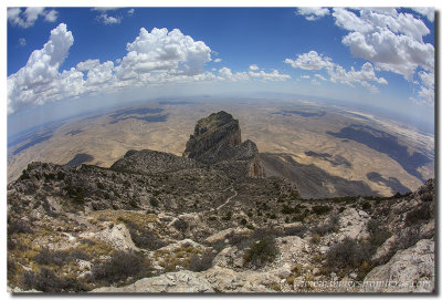 Guadalupe Mountains National Park Images - El Capital from the Top