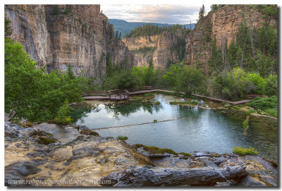 Hanging Lake from Above