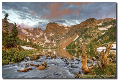 Colorado Images - Lake Isabelle Sunrise 1