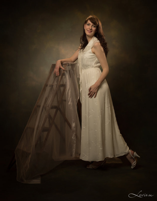 Jade cream dress 2