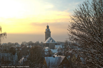 Korbach, Kilianskirche vom Hexengarten