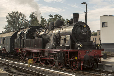 BR 78 auf dem Streckenfest in Korbach