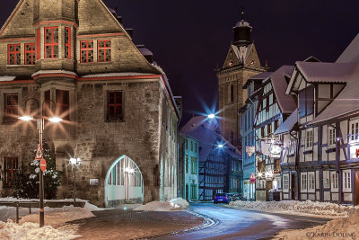 Stechbahn, Rathaus und Kilianskirche