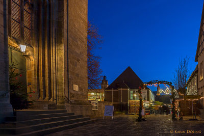 Alternativer Weihnachtsmarkt in der Kirchstrae 