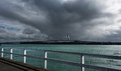 Stormy Day on Auckland Harbour