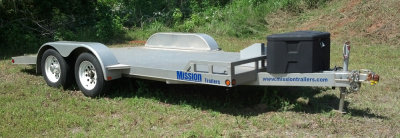 2008 Mission All Aluminum Open Trailer (MOCH 8x16)