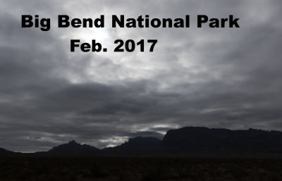 Big Bend NP 2017