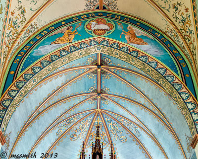 Ceiling Detail - Nativity of Mary, Blessed Virgin Catholic Church 