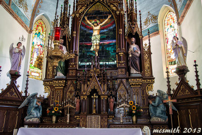 Alter Detail - Nativity of Mary, Blessed Virgin Catholic Church
