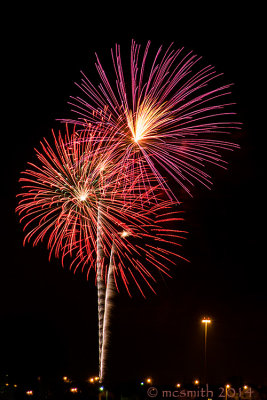 Fort Hood 4th of July Fireworks - 2014