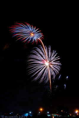 Fort Hood 4th of July Fireworks - 2015