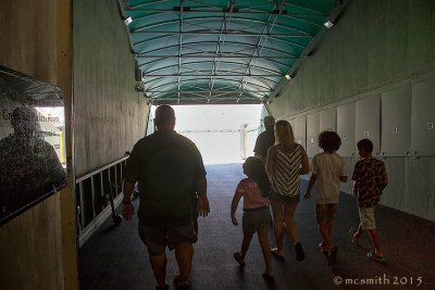 Walking the Ramp - Packer Tunnel