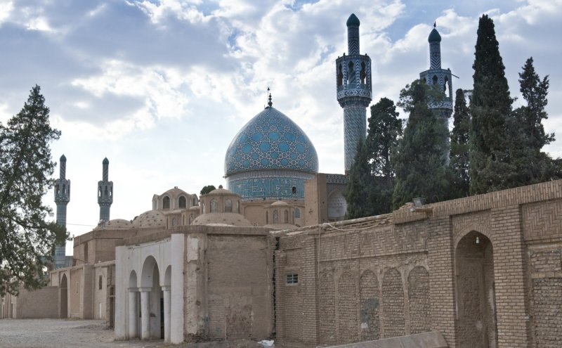 The shrine of Shah Nur-eddin Nematollah Vali, soefi mystic and poet.