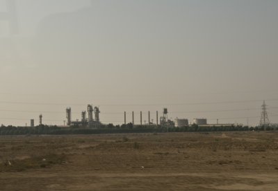  The oil fields near Ahwaz