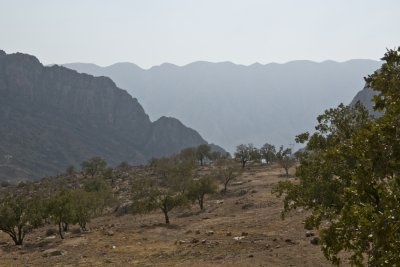 The Zagros mountain range