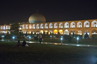 Maydan-e Imam, the enormous central square