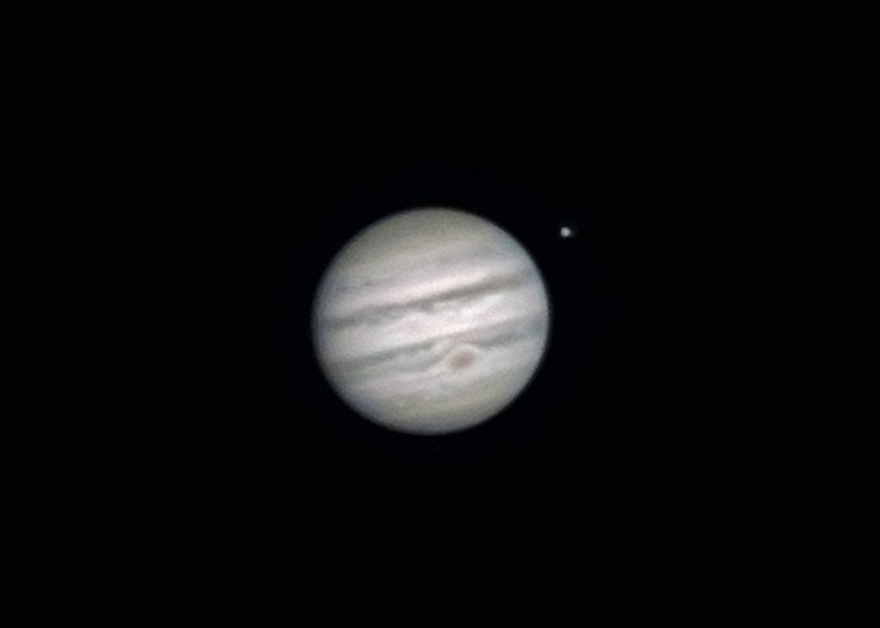 Jupiter and Great Red Spot, March 12, 2014