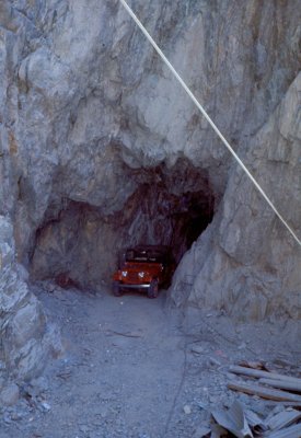 1970 Jeep in the upper level of DeSoto Mine