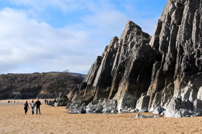 Three Cliffs Bay