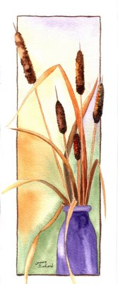 Cattails - 4 x 10 10-13