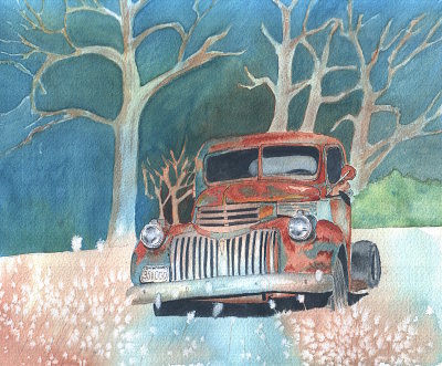 Chevy Truck - 12 x 12 10-15