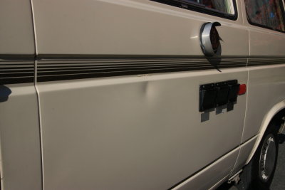 Dent, air dam for fridge if you want to run it while driving (why?) while