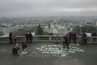 A loccasion de la traverse de Paris 2014