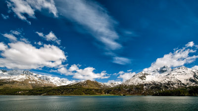 vista da St.Moritz