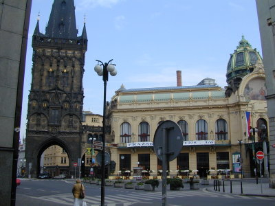 27 Powder Gate and Municipal House.JPG