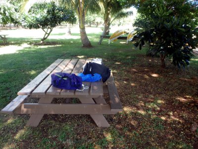 84 Our picnic bench.jpg
