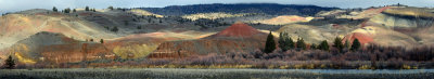 Priest Hole painted hills / John Day River