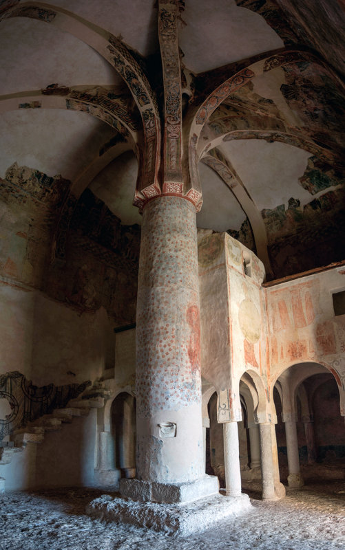 Panoramica Pilastra central y nervaduras