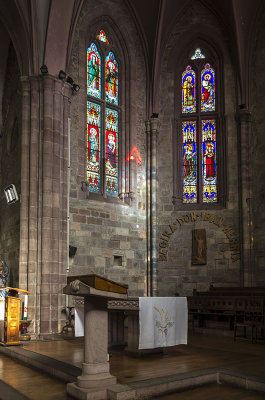 Interior iglesia de Notre Dame