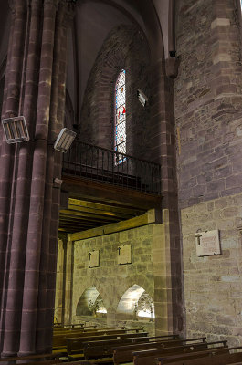 Interior iglesia de Notre Dame