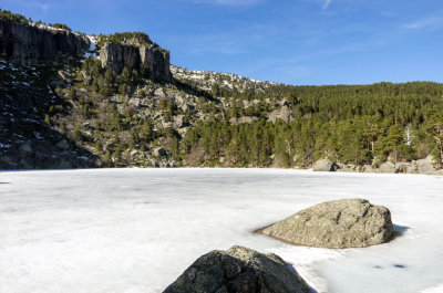 Laguna Negra helada