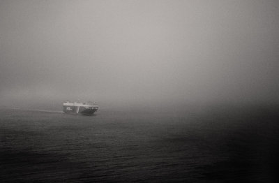 Westbound Cargo Ship, Golden Gate