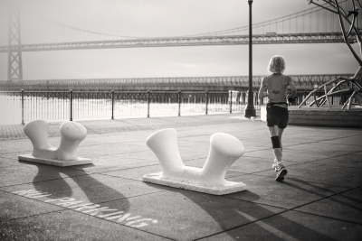 Jogger, The Embarcadero, San Francisco