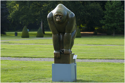 Kunst in de kasteeltuin van Sint Gerlach