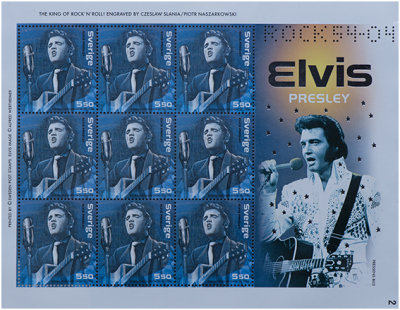 Elvis postzegels - stamps